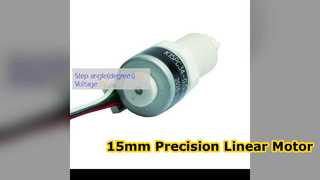 Kompakt Otomasyon için 15mm Hassas Lineer Step Motor