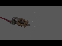 D şaft şanzımanlı SM08-GB10 8mm çaplı bipolar step motor