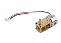 15mm stepper motor with worm gearbox for deceleration, with selectable reduction ratio