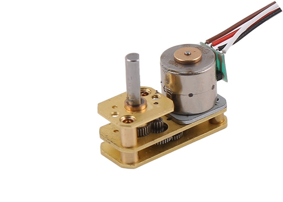 VSM10-817G Geared Stepper Motor 2 Phases With 10*24 Mm Horizontal Gearbox