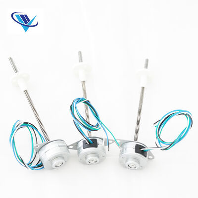 12V High Torque 25mm Small Dc Motor Micro Linear Stepper Motor 2 Phase Linear Drive Motor with Lead Screw