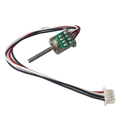 Micro 8mm Diameter 18 Degrees Step Angle Linear Stepper Motor With M2 Lead Screw