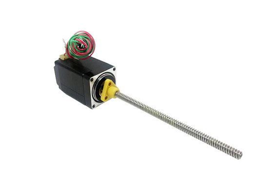 Nema 11 (28mm) hybrid stepper motor, bipolar, 4-lead, ACME lead screw, low noise, long life, high performance.