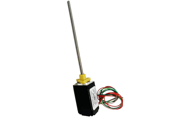 Yüksek performanslı 20 mm (Nema 8) hibrit step motor, bipolar, 4 uçlu, ACME vida stroku seçilebilir