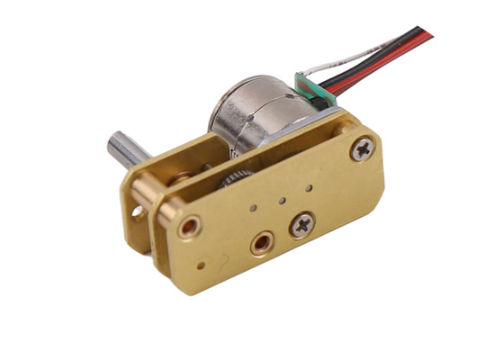 VSM10-817G Geared Stepper Motor 2 Phases With 10*24 Mm Horizontal Gearbox