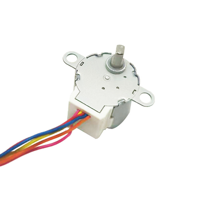 24mm 24BYJ48 Tek kutuplu 4 fazlı 86.41:1 oranlı vitesli azaltıcı adımlı motor