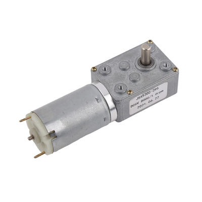 90 derece Çift Çubuk Solucan Delek Motoru 24V Silindir DC Motor Motor çapı 31mm