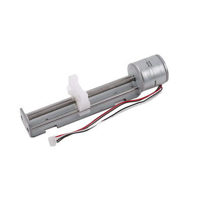12VDC doğrusal motor 20mm braketli motor 2 fazlı 4 tel kaydırıcı plastik fındıklı adımlı motor